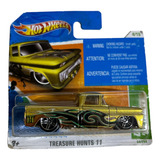 Hotwheels Custom 62 Chevy Treasure Hunt Tarjeta Corta