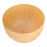 Recipiente Redondo De Madera Para Utensilios De Cocina