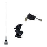 Antena Aquario Completa Móvel Radio Amador Vhf Uhf Dual Band