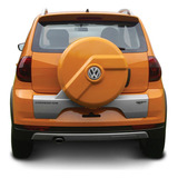 Kit Cubrellanta Vw Crossfox Naranja Atacama 2011-2017