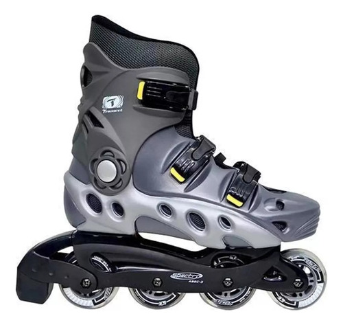 Patins Inline Roller Traxart Spectro Original + Meia Brinde 