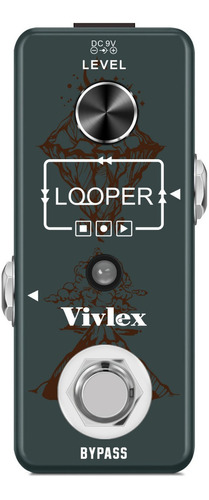 Vivlex Guitarra Para Digitales Looper Efecto De Pedales