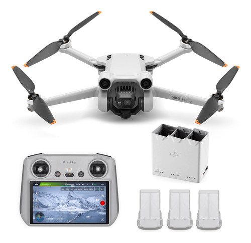 Dji Mini 3 Pro + Fly More Kit Plus Control Remoto 3 Baterias