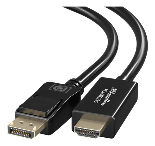 Cabo Displayport Para Hdmi 1m Blindado Cabo Dp Hdmi 1 Metro