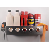 Trailer Trash Mini Bar Rack De Almacenamiento (aluminio) Pla