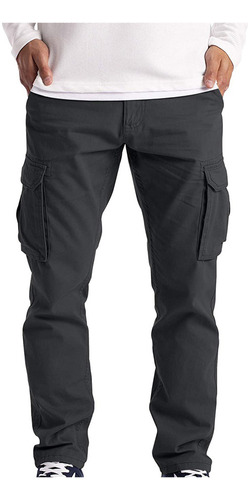 Pantalones For Hombre, Tipo Cargo, T384, Ropa De Trabajo, D
