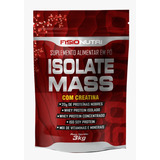 4x Isolate Mass 3kg Massa Hipercalórico - Fisionutri