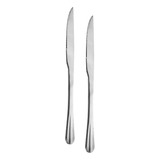 Set X 6 Cuchillo Serrucho Kremer New York Silver 22,9 Cm