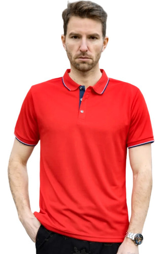 Playeras Tipo Polo Para Hombre Fashion Casual