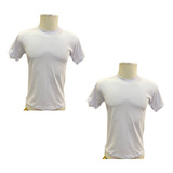 Kit 2 Camisetas Branca Padrão Presidio Cadeia Blusa Cdp Cpp