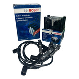 Kit Cables De Bujía + Bobina Bosch Gol Trend Voyage 1.6 8v
