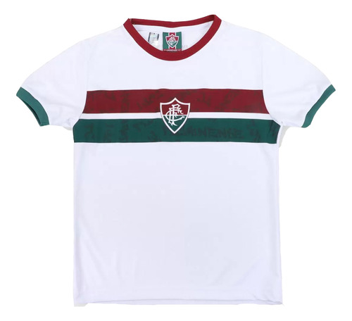 Camisa Do Fluminense Infantil Oficial Stencil Braziline