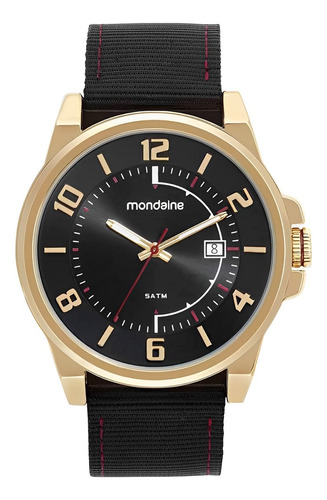 Relógio Masculino Mondaine Pulseira De Nylon 32537gpmvdj1