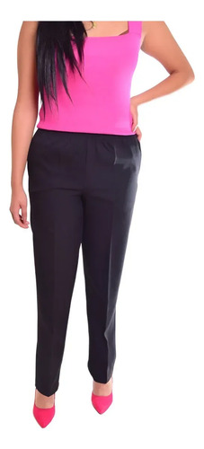 Pantalón Mujer Formal Oficina Stretch Cómodo Corte Recto | Meses sin interés