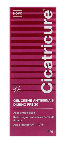 Cicatricure Gel Creme Antissinais Diurno Fps 30 50g