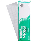 Papel Para Mechas Ecologico Grande 11x47cm 120 Folhas 480g