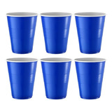 Vaso Plástico Azul 16 Onzas Pack 25 Unidades