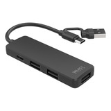 Adaptador Hub Usb-c Select Sound 4 Puertos Usb