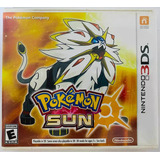 Jogo 3ds Pokémon Sun Original - Seminovo