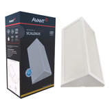 Arandela Parede Externa 12w Scalenus Branco Quente 2700k