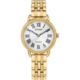 Reloj Citizen Eco-drive Classic Para Mujer En Acero Inoxidab