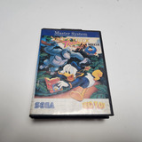 Master System Deep Duck Troble Pato Donald Tectoy S/manual