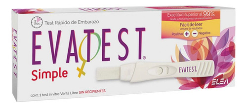 Evatest Elea Test De Embarazo Simple Rápido Fácil De Leer 