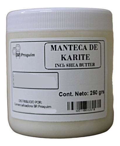 Manteca De Karité (shea Butter) Bote 250 Grs