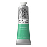 Pintura Oleo Winsor & Newton Winton 37ml Colores A Escoger Color Del Óleo Emerald Green - Verde Esmeralda No 18