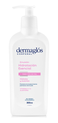 Dermaglós Corporal Emulsión Hidratación Profunda Hidratante