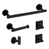 Juego De Accesorios Baño 5 Piezas Acero Inoxidable Set Baño