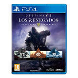 Destiny 2 Los Renegados Colección Legendaria - Ps4 Físico 