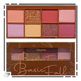 Paleta Sombras Basic Fall Ruby Rose 8 Cores Matte Cintilante