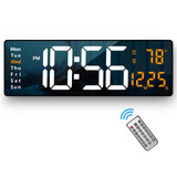 Reloj De Pared Digital Grande, Reloj De Pared Grande De 16.2