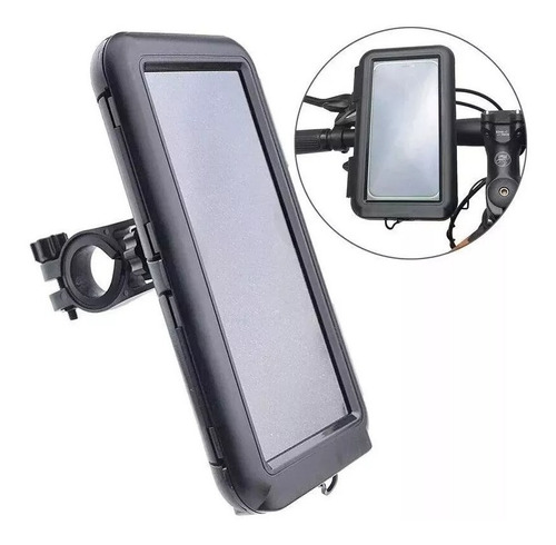 Soporte Celular Gps Moto Bici Impermeable Reforzado Tactil