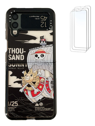 Funda De One Piece Para Samsung Z Flip4/3-b .