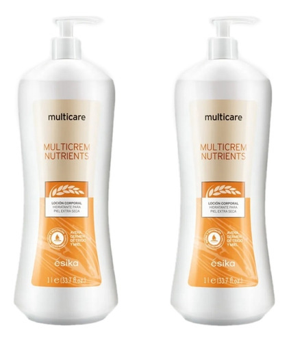 Crema Multicrem Nutrients Multicare X2 - L a $36000