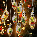 4 Luces De Navidad Vintage De 26 4 Pies 10 Bombillas Led Tra