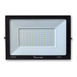 Reflector Led Para Exterior 100w Alta Potencia Blanco Cálido