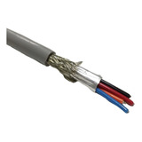Cable Multiconductor Blindado 4 X 16 Awg Forro Gris