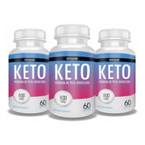 Quemador De Grasa Keto Plus X3 Dieta Avanzada 180 Capsulas