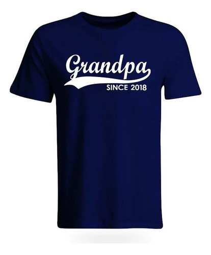 Playera Camiseta Especial Abuelo Since Personaliza Tu Año