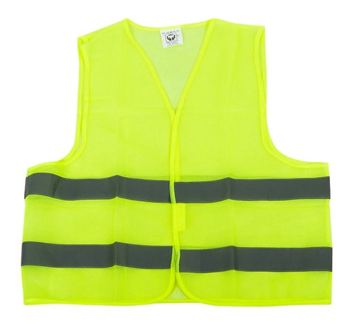 Chaleco Reflectivo De Seguridad Vial Fluo Amarillo