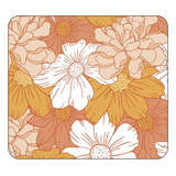 Mouse Pad Personalizado Souvenir Flores Naranja Y Rosas 687