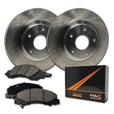 [rear] Rotors W/ceramic Pads Oe Brakes (fits: 2010-2015 Gene