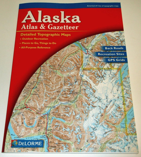 Mapas De Papel Delorme Atlas & Gazetteer Alaska, Aa0000...