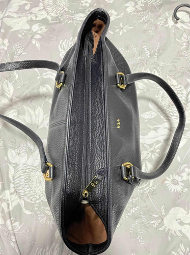 Bolso Ralph Lauren 100% Original En Cuero