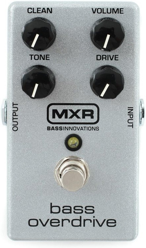 Pedal Dunlop Mxr M-89 Bass Overdrive Para Bajo Eléctrico+msi