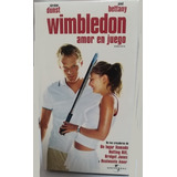  Pelicula  Wimbledon Amor En Juego Vhs Romance 