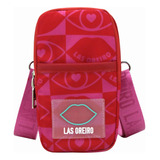 Morral Mujer Bandolera Bolso Porta Celular Las Oreiro Correa